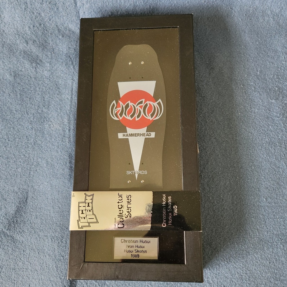 Christian Hosoi Tech Deck Collector Series 10'' 1985 Black Hammerhead New In Box